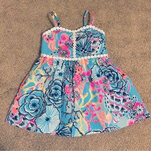 Lilly Pulitzer Little Girl Mini Haylan Dress Sz3